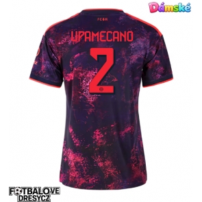 Bayern Munich Dayot Upamecano #2 Dámské Alternativní Dres 2026-27 Krátký Rukáv